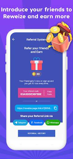 Reweize: Earn Rewards स्क्रीनशॉट 4