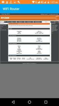 Router Setup Page screenshot 3