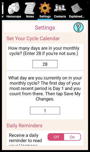 Hormone Horoscope Teen Lite screenshot 6