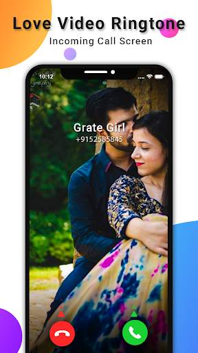 Love Video Ringtone for Incoming Call - Color Call screenshot 2