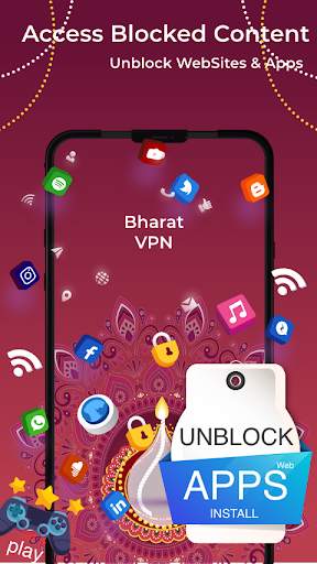 Bharat VPN - Free VPN Proxy Server & Secure screenshot 4