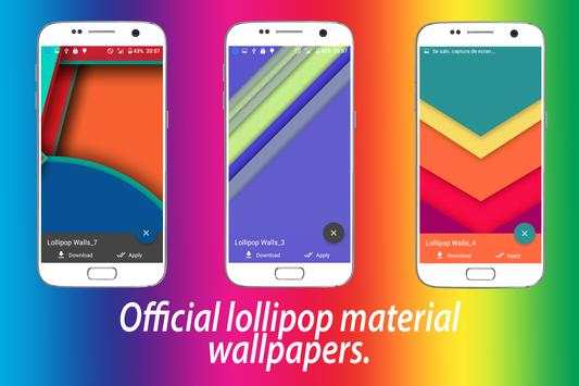 Lollipop Material Wallpapers screenshot 4