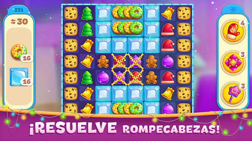 Christmas Sweeper 4 - Match-3 screenshot 4