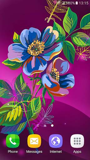 Abstract Flower Live Wallpaper screenshot 4