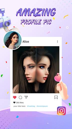Profile Pic 3D avatar screenshot 6