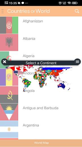 Countries of World screenshot 4