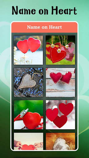 Name on Heart Photo Editor скриншот 1