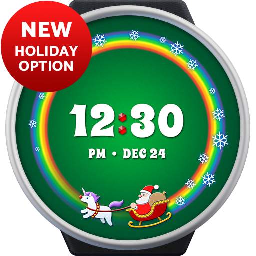 Unicorn Wear - an animated watch face for Wear OS screenshot 13