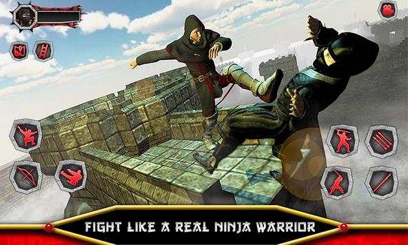 Ninja Warrior Superhero Shadow Battle screenshot 2
