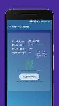 Jio Network Speed Booster Simulated screenshot 2
