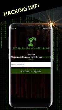 Wifi Hacker Password Simulated screenshot 5