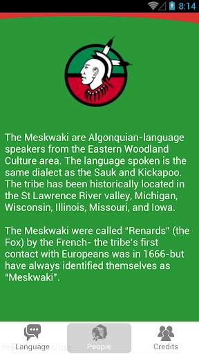 Meskwaki Language App screenshot 3