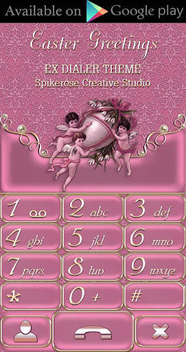 Easter Greetings Go Launcher theme screenshot 4