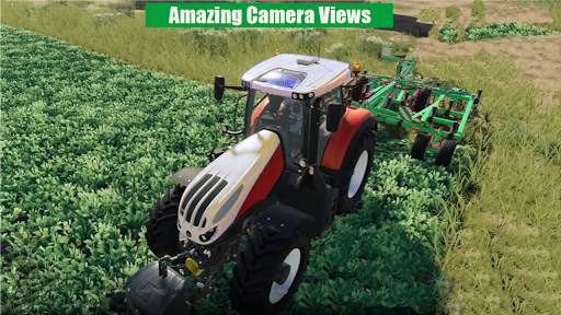 Drive Tractor Trolley Simulator Games-Farm Machine screenshot 2