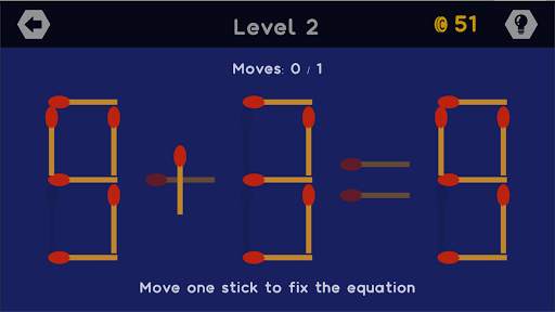 Math Sticks - Puzzle Game screenshot 1
