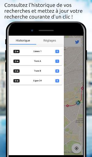 Transports Bordeaux Tram Bus Real Time ODOS screenshot 8