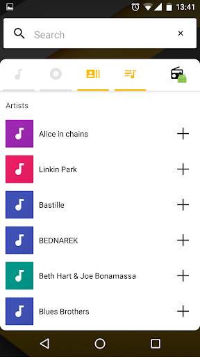 BuMP Music Player 5 تصوير الشاشة
