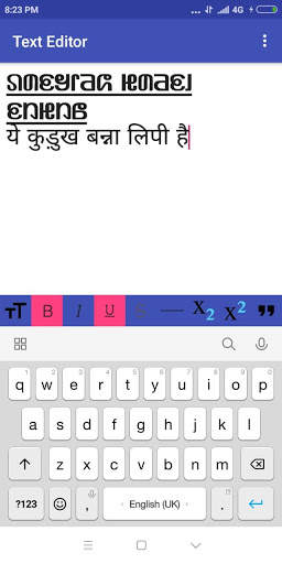 Kurukh Keyboard स्क्रीनशॉट 7