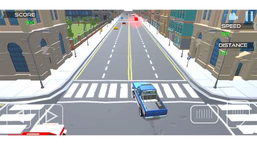 Polygon Traffic Racer 3D: Highspeed Highway Games 8 تصوير الشاشة