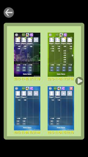 Tabletop Game Scorer 7 تصوير الشاشة