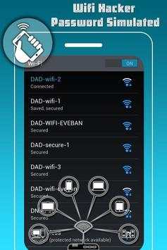 Wifi Hacker Password Simulated screenshot 2