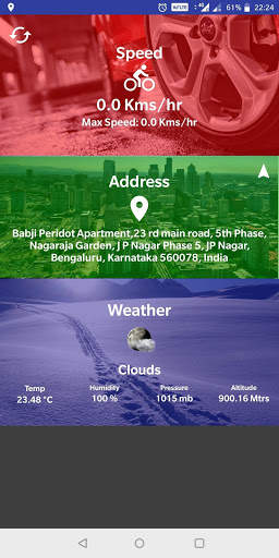 My Location Info screenshot 1