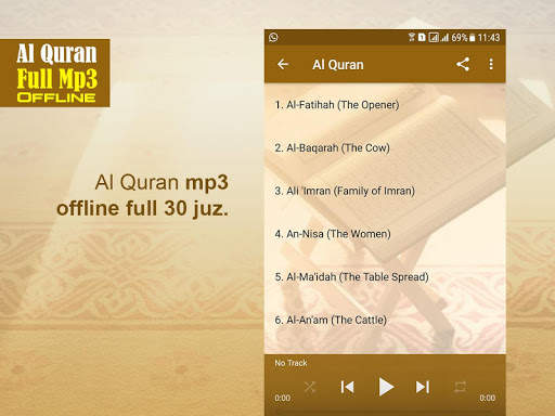 Al Quran Mp3 Offline Full 30 Juz screenshot 2