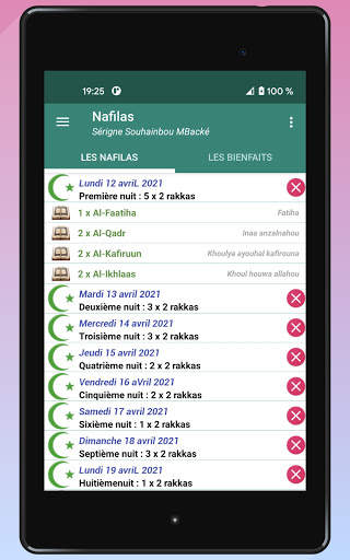 NafilasApp screenshot 9