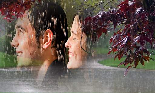Rain Photo Frame screenshot 1