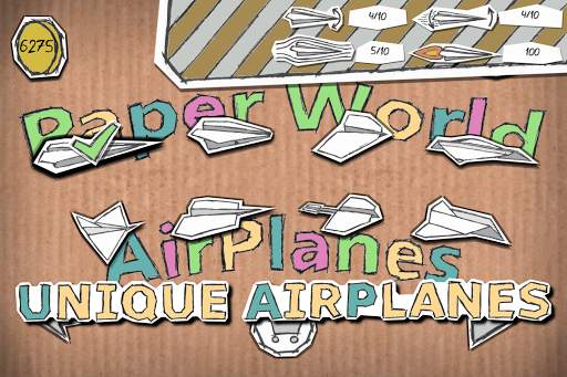 Paper World Airplanes screenshot 3