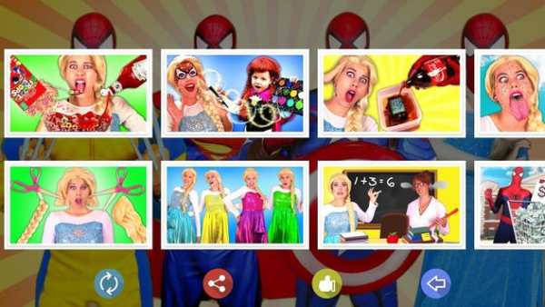 superhero & princess kid video screenshot 1