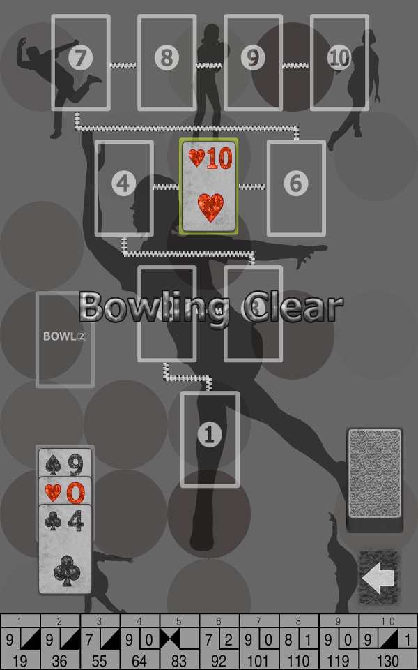 Bowling solitaire screenshot 5