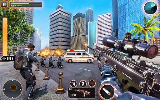 Gunung Sniper Pemogokan penembak: FPS Penembakan screenshot 13