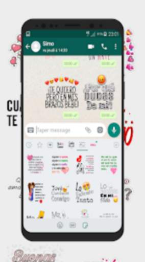 Stickers de amor y Piropos para WhatsApp 2020 screenshot 5