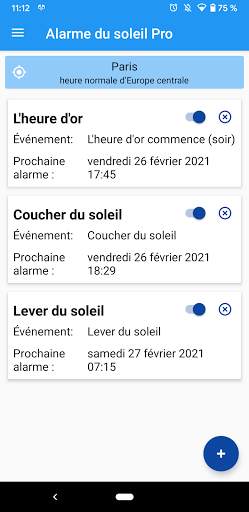 Alarme du soleil screenshot 1