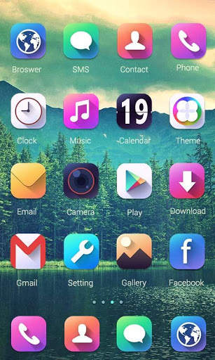Colors Theme - ZERO Launcher screenshot 2