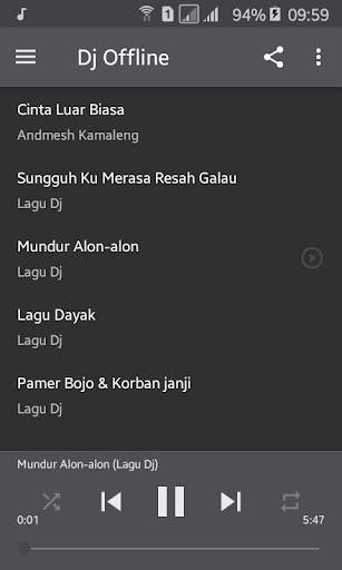 Kumpulan Lagu Dj Offline screenshot 2