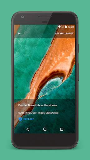 Earth Wallpapers -  Satellite imagery from Google screenshot 4