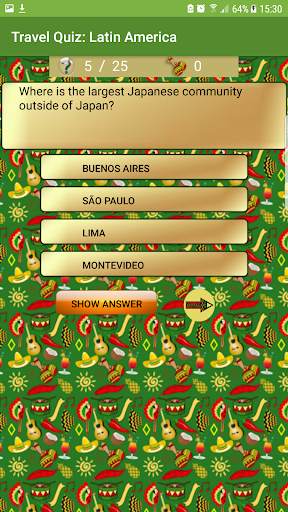 Travel Quiz - Latin America screenshot 2