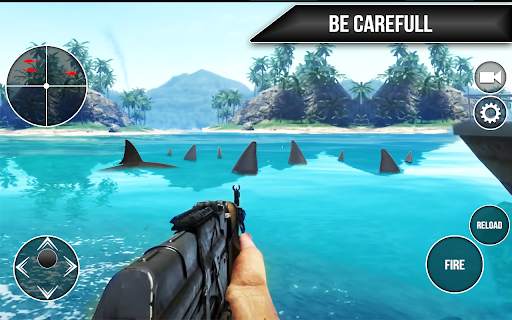 Wild Shark Fish Hunting game screenshot 5
