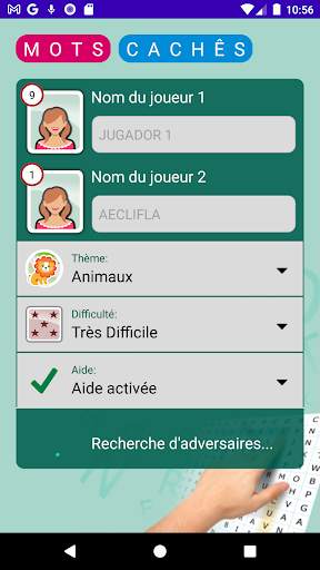 Mots cachés - mêlés screenshot 2