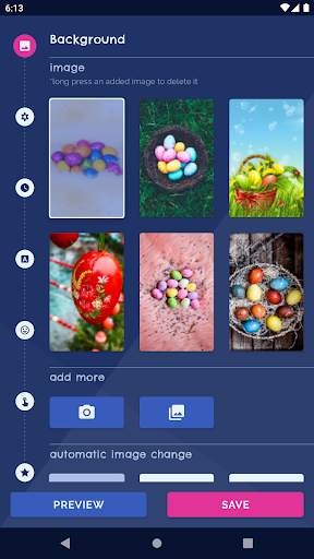 Easter Eggs Live Wallpaper screenshot 1