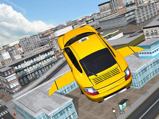 Volar simulador de coches Taxi screenshot 11