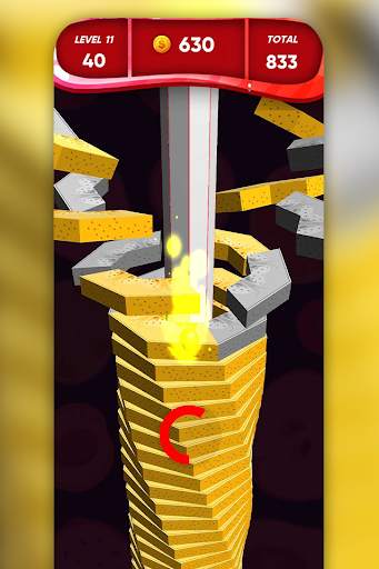 Stack Ball - Helix Fruit Blast Crush 3D screenshot 5