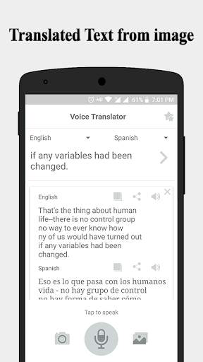Voice Translator - Camera, Text screenshot 4