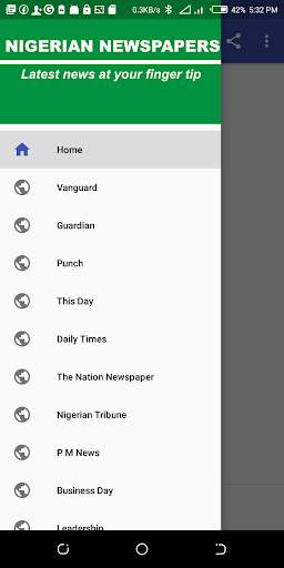 Nigerian Newspapers screenshot 1
