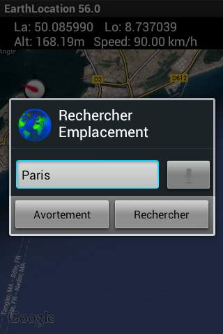 Suivi GPS EarthLocation screenshot 11