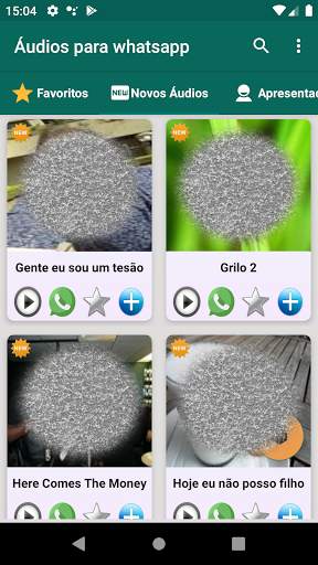 Áudios para whatsapp screenshot 4