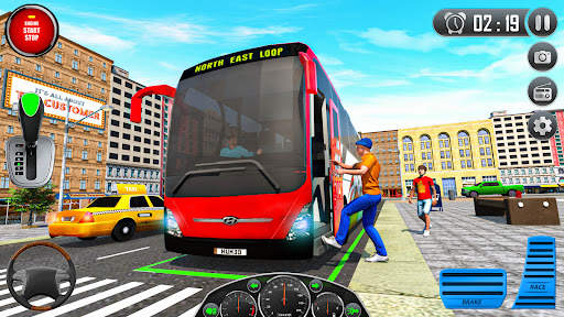 US Coach Bus Driving Games screenshot 1