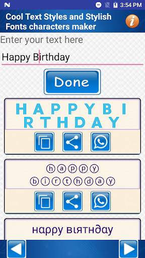 Cool Text & Fonts Styles maker screenshot 1